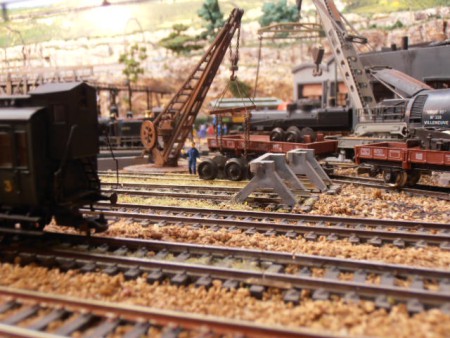 La gare de marchandises